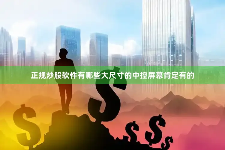 正规炒股软件有哪些大尺寸的中控屏幕肯定有的